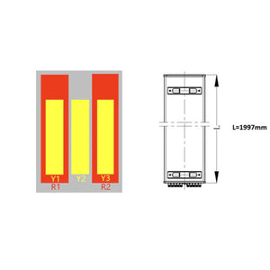 Sinclair Technologies: 10-port panel antenna, 2x698-960 and 3x1710-2690 MHz, 65˚, Integrated RET
