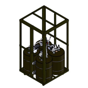 Sinclair Technologies: Combiner, 4 CH, 10" cavities, 1/4 wave, High 'Q', 406-440 MHz