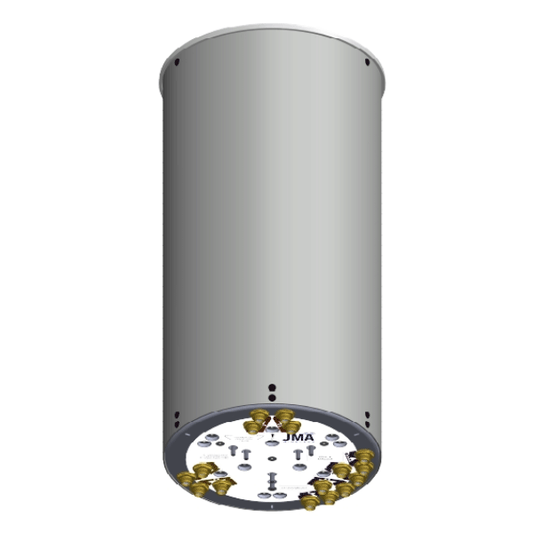 JMA: NWAV™ Cylinder Antenna 24 Port, 698-4200 MHz, 360° Omni Clover