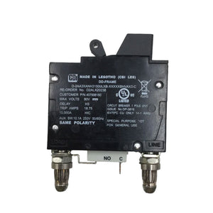 CBI: 15 Amp Breaker, Black Handle