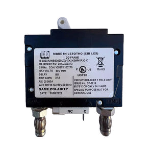 CBI: 30 Amp Bullet Breaker, White Handle (Tripped) D2ALX2037