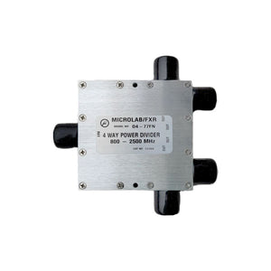 Microlab: Power Splitter, Low PIM 4 Way, N connectors