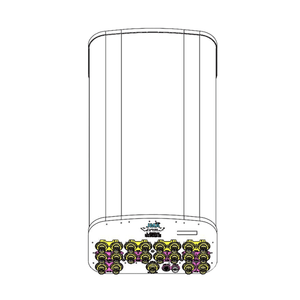 JMA: NWAV™ Panel Antenna 20-Port, 1695-4200 MHz