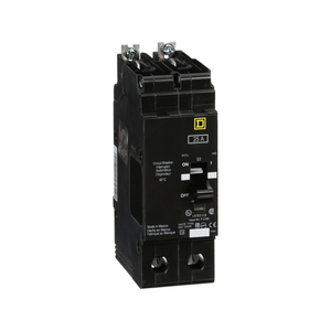 Square D: Mini Circuit Breaker, E-Frame, 25A, 2 Pole, 480Y/2