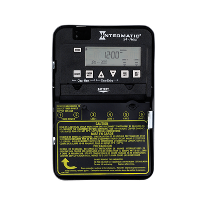 Intermatic: 24-Hour 2-Circuit Electronic Control, 120-277 VA