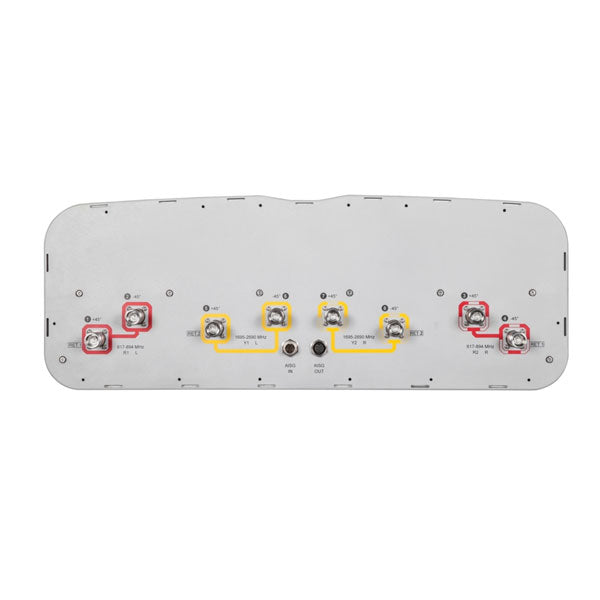 FFVV-65A-R2-V1 CommScope: 8-port sector antenna, 4x 617-894 and 4x 1695 ...