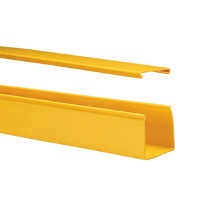 CommScope: FiberGuide 2x2 6' Horizontal Yellow 6'x2"x2" Horizontal Straight with Cover
