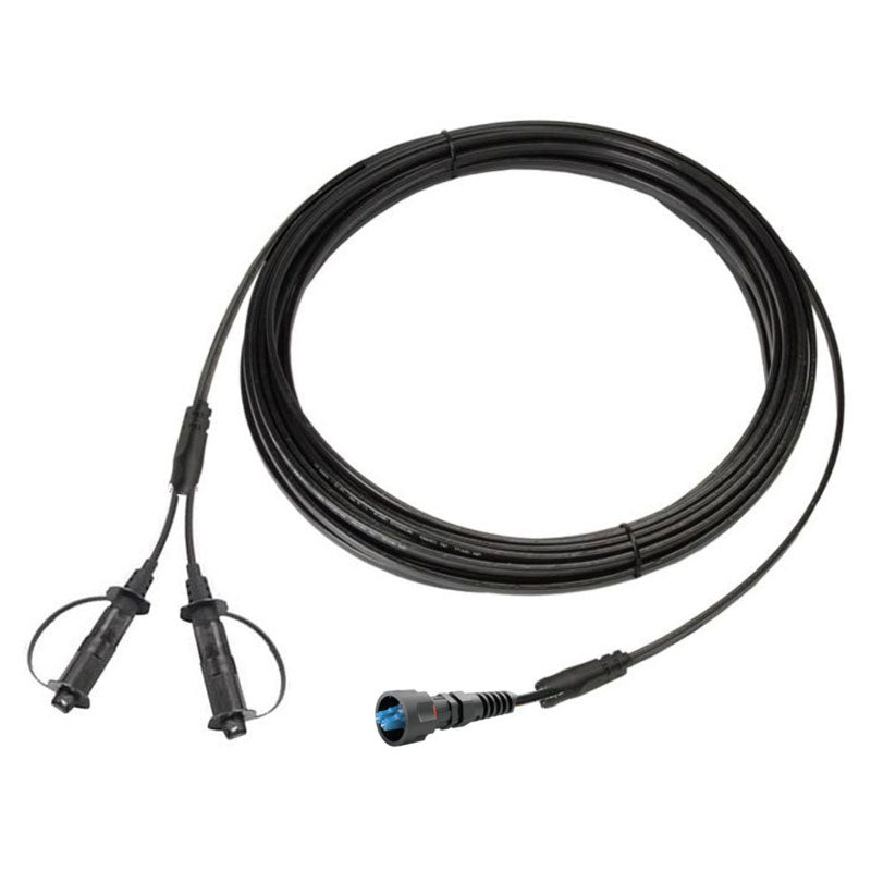 2 Fiber Single Mode Ruggedized Optitap-LC Duplex, 30ft | Launch 3