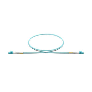 ViaPhoton: 2M Fiber Jumper, 2 Fiber, OM4 Multimode, LC Duple