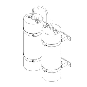 Sinclair Technologies: High Q, 3/4 Wave Bandpass Cavity, Dual 7" cavities, 806-960 MHz
