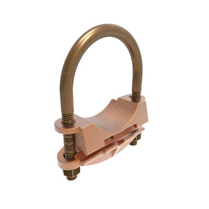 Burndy: Mechanical Grounding Connector, 4 AWG (Sol)-2/0 AWG (Str) Cable to Rod or Pipe