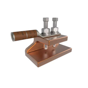 Burndy: Ground Clamp, Accepts Steel Flange 1/8" to 5/8" #2 A