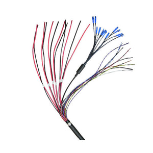 90' 6x12 6 AWG 12 Pr SM DLC Conn, THHN RRH Hybrid Cable