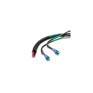 RFS: Hybrid jumper, 1 Pair 8AWG DC, 2 Pairs Fiber, UL, 30ft,