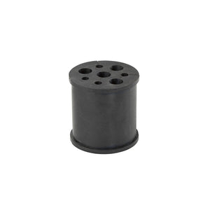 CommScope: 1-5/8" Grommet, (4) 6mm & (4) 12mm Holes for 1-5/8 in SnapStack or Click-on Hanger