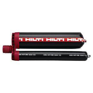 Hilti: 11.1 fl. oz. Epoxy Adhesive (Package Includes: 11.1 fl. oz. Epoxy Adhesive Foil Pack, Mixer and Mixer Extension)