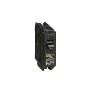 Square D: 20 Amp Circuit Breaker, Single Pole
