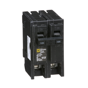 Square D: Two Pole Circuit Breaker, 125 Amp