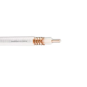 RFS: 1/2", Corrugated Copper, White Jacket, Plenum-Rated, Coaxial Cable Bulk, per ft