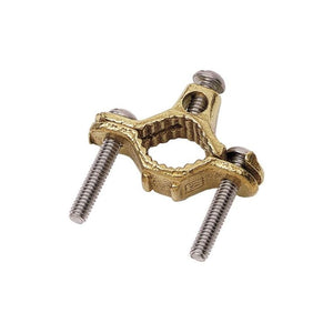 Polyphaser: 1/2"-1-1/3" OD Bronze Clamp for #2 Strnd to #10