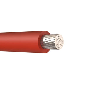 Ground Conductor #350 KCMIL (MCM) XHHW Insulated 37 Stranded Red, Aluminum - Per Foot