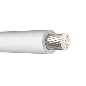 Ground Conductor #350 KCMIL (MCM) XHHW Insulated 37 Stranded White, Aluminum - Per Foot