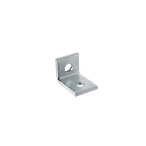 2-Hole Unistrut 90 Degree Angle Bracket, Zinc Plated