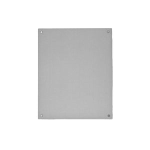 Carbon Steel Back Plate for 24" x 24" Enclosure (Actual Size
