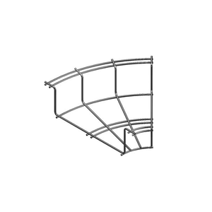 45Â° Turn Basket Tray, 6" D x 24" W