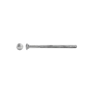 1/2" x 8" Carriage Bolt, Galvanized, EA