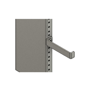 Cable Tie Bar Assembly, 6", Gray