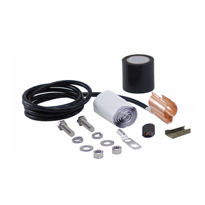 1/2" Clip on, Copper Grounding Kit with 5' Lead