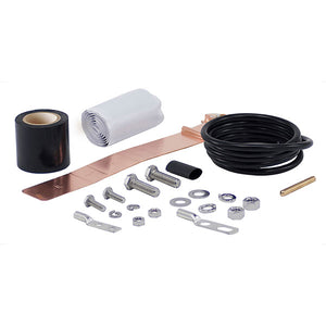 Universal Copper Ground Kit 1/2" - 2-1/4" with 5' Attached L