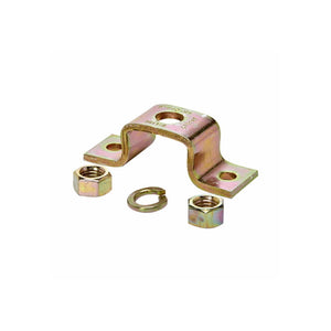 Ceiling Hanger Bracket, Yellow Zinc for 5/8" Threaded Rod