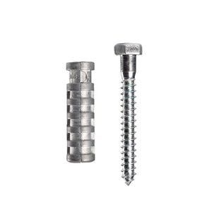 276-lb 5/16" x 1-3/4" Concrete Anchors, Screws Included - 2-