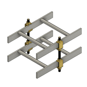 Double Cable Rack Hanger Support Kits, 2"