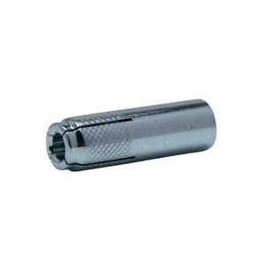 Drop In Anchor, 1/2" X 2", Zinc, Individual