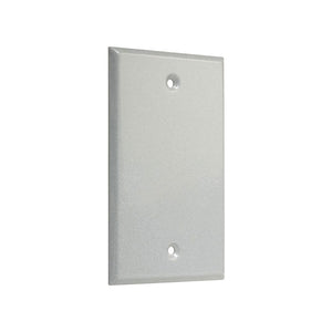 Blank Cover for Electrical Box, Weatherproof, 1 Gang, Vertic