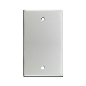 Weatherproof Cover, Blank, 1-Gang, Non-Metallic, Gray