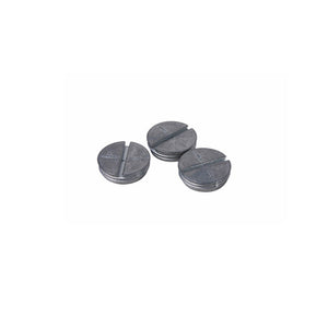 3/4" Closure Plug for Weatherproof Electrical Box, Gray, Alu
