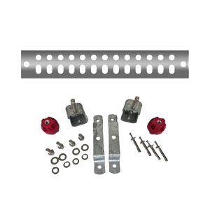 Tinned Copper Buss Bar 2" x 12" with Buss Bar Hardware Attachment Kit included