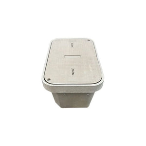 Polymer Concrete Handhole/Vault with Cover, Tier 22, 24" X 3