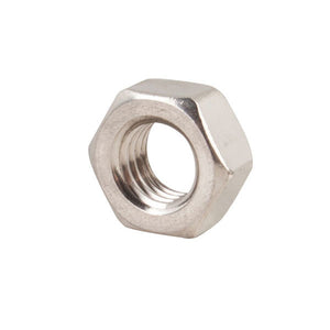 M6-1.0 DIN 934 Finish Stainless Steel A2-70 Hex Nut