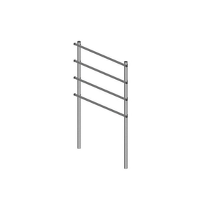 H Frame Kit, 4 Level, 13'6" Posts