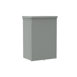 8" x 8" x 4", Galvanized, Wall Mount, Type 3R, Enclosure, with Screw Cover and Knockouts