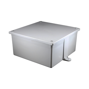 16x14x6 Gray PVC Junction Box, NEMA 1 Enclosure, Screw Cover