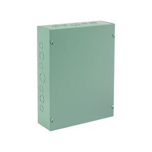 6" x 6" x 4", Galvanized, Screw Cover, NEMA 1 Junction Box w