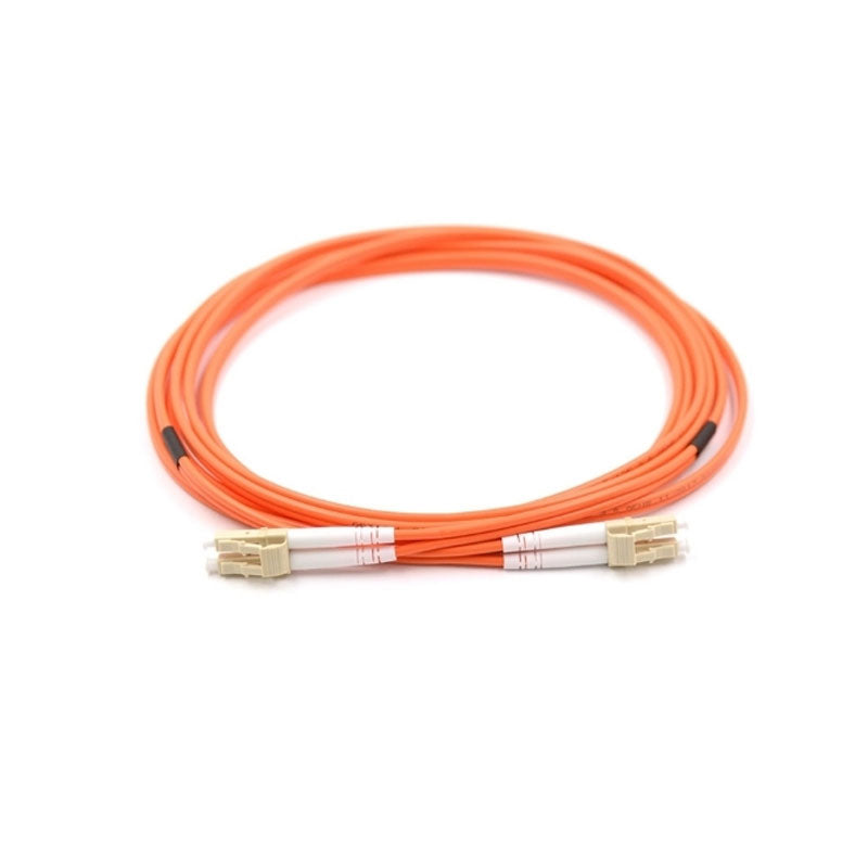 12 Fiber LC/UPC to LC/UPC, Multimode OM1, Duplex, Orange, Riser, 300 ...