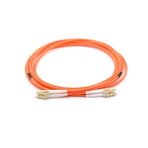 LC/UPC to LC/UPC, Multimode OM1, Duplex, Armored, Orange, 30