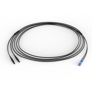 LC/UPC to Pushlok/APC, Duplex, Bend-Insensitive, 60'